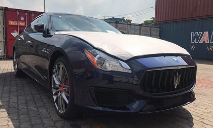 Maserati Quattroporte 2017 cao cấp 12 tỷ đồng về Việt Nam