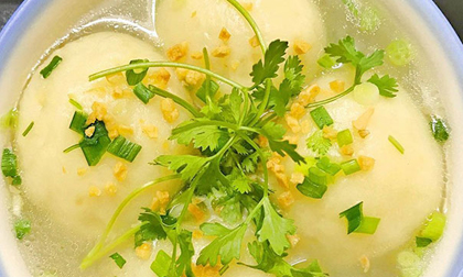 Súp khoai tây bọc thịt bò độc đáo, cả nhà bất ngờ khi ăn
