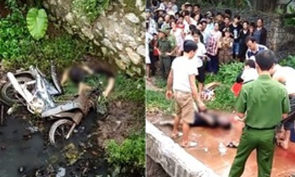 Hà Nội: Phát hiện người đàn ông cắm đầu xuống mương nước tử vong