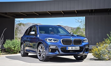 SUV hạng sang BMW X3 2018 chính thức được vén màn với công nghệ cao hơn