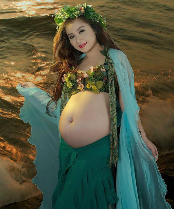 nu dien vien 4 lan len xe hoa, co 2 con gai lon van quyet mang bau sau 16 nam nghi de - 2