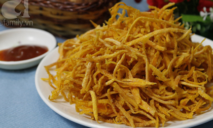 Thử ngay cách làm snack khoai lang thơm giòn ngon khó cưỡng