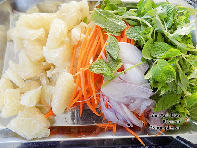 lam goi buoi tom muc cuc ngon trong nhay mat dai ong xa - 3