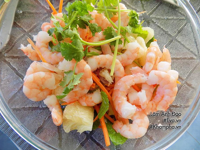 lam goi buoi tom muc cuc ngon trong nhay mat dai ong xa - 5