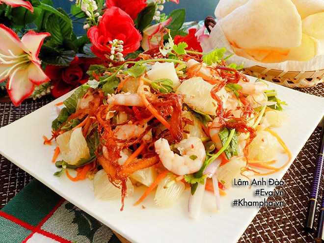 lam goi buoi tom muc cuc ngon trong nhay mat dai ong xa - 9