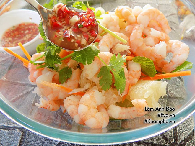 lam goi buoi tom muc cuc ngon trong nhay mat dai ong xa - 6