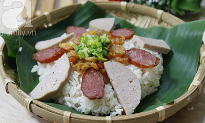 Bữa sáng có xôi mặn dẻo thơm ăn vừa chắc bụng vừa ngon