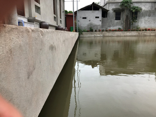 
Theo nhận định, các nạn nhân bị đuối nước khi chui vào trong gầm nhà ngay sát ao.
