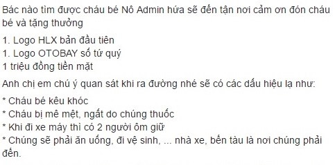 Treo thuong cho ai tim thay be trai 6 tuoi mat tich o Quang Binh hinh anh 4