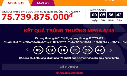 Giải jackpot sắp cán mốc 90 tỉ của Vietlott có gì đặc biệt?