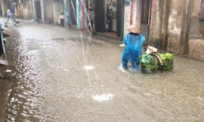Tin thời tiết hôm nay (14.7): Miền Bắc mưa như trút nước
