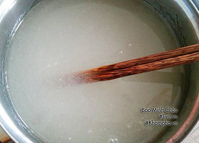 huong dan cach lam sua chua thach la nep, an mot lan la me - 2