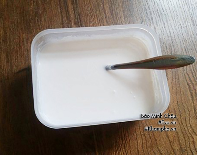 huong dan cach lam sua chua thach la nep, an mot lan la me - 8