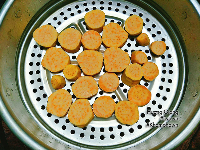 lam banh khoai lang tam bot chien xu kieu moi, ca nha tam tac khen ngon - 3