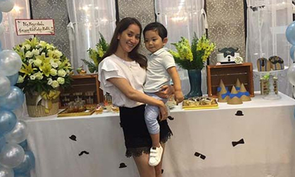 Khánh Thi tổ chức sinh nhật ấm cúng mừng Kubi sang tuổi thứ 2
