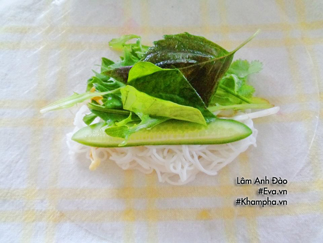 cuoi tuan lam goi cuon nem, mon an choi la mieng hap dan - 6