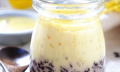 Pudding nếp cẩm - sự kết hợp hoàn hảo của ẩm thực Á-Âu