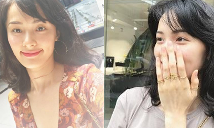 Hạ Vi chuộng đồ khoét sâu, đeo nhẫn đầy tay, cần gì đại gia?