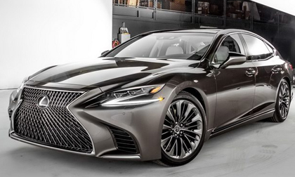 Lexus LS 2018 hoàn toàn mới sẵn sàng ra mắt Việt Nam