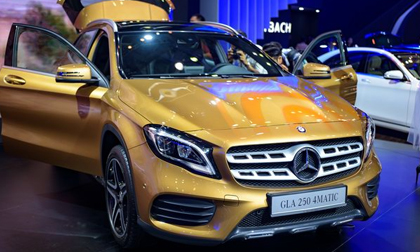 Mercedes GLA 2018 ở Việt Nam có giá từ 1,619 tỷ đồng