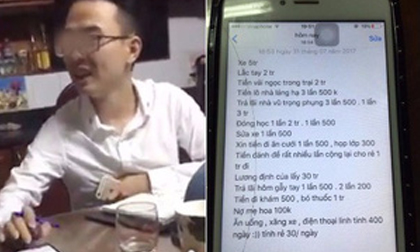 Chia tay sau 400 ngày yêu nhau, cặp đôi 'rán sành ra mỡ' đòi nhau từng xu, tính cả phí đi chơi 30k/ngày