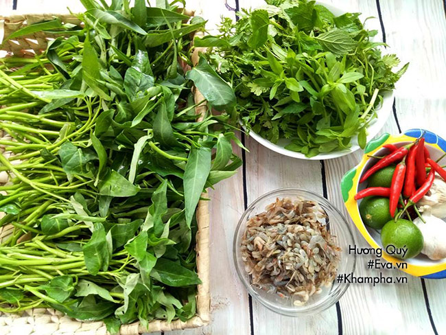 nom rau muong tep dong, mon ngon dan da vi que huong - 1