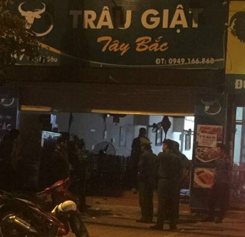 Sau khi nhận được tin báo, lực lượng CAQ Hai Bà Trưng nhanh chóng có mặt tại hiện trường xác minh vụ việc