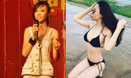 Ngã ngửa vì ảnh đen nhẻm của Đàm Thu Trang thuở mới vào nghề