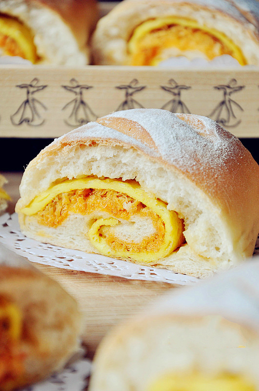 Ngày nghỉ làm bánh mì chà bông trứng chiên mời cả nhà ăn sáng - Ảnh 6.