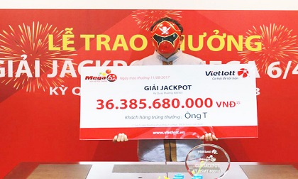 Lộ diện người trúng jackpot 36 tỉ sau 3 ngày âm thầm nhận giải