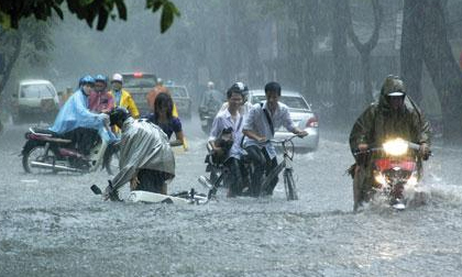 Tin thời tiết: Chiều tối nay Hà Nội mưa lớn, cảnh báo lũ thượng lưu sông Hồng