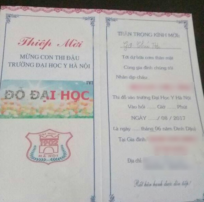 con do dai hoc, bo me phat thiep hoanh trang nhu dam cuoi, sam 32 mam co moi ho hang - 4