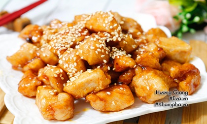 Ức gà sốt mật ong lạ miệng, cả nhà đều thích