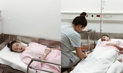 Angela Phương Trinh bất ngờ đăng ảnh nhập viện, nghi bị sốt xuất huyết