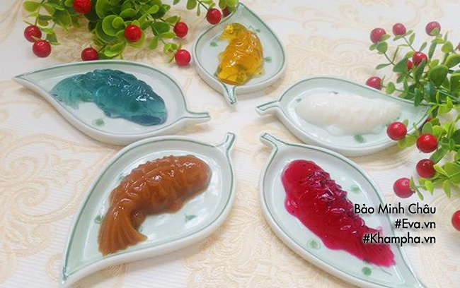 banh trung thu thach rau cau hinh ca dep mat de lam - 4