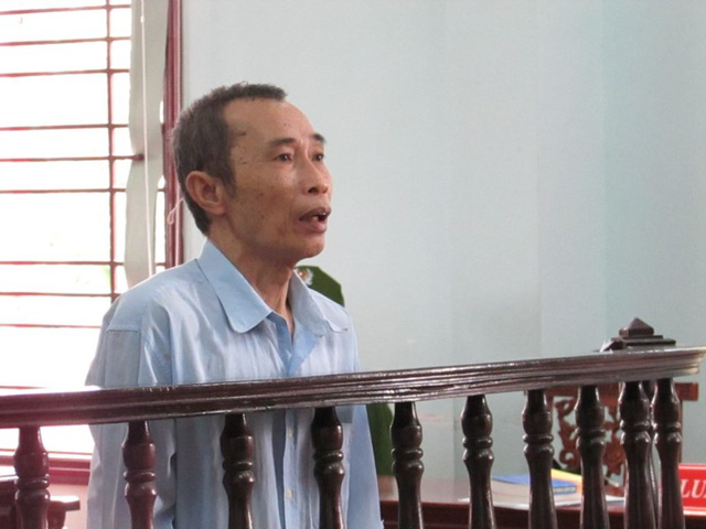 Bị cáo Tạo tại phiên tòa phúc thẩm ngày 18/8. Ảnh: NN