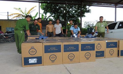 Bắt giữ gần 34 nghìn bao thuốc lá nhập lậu