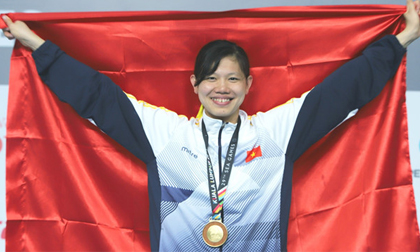 Ánh Viên giành HCV, phá kỷ lục SEA Games