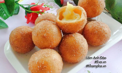 Cách làm bánh rán nhân đậu xanh vỏ giòn rất ngon cho ngày mát trời