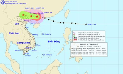 Tin thời tiết hôm nay (24.8): Thông tin mới nhất về cơn bão số 6, mưa lớn và lũ quét ở một số tỉnh Bắc Bộ