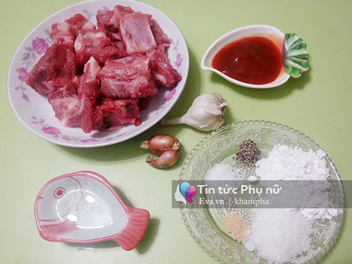 bat mi 2 cach lam suon xao chua ngot dung chuan mau dep, thit mem ton com vo cung - 1