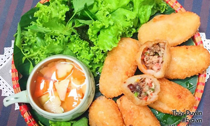 Cách làm bánh rán mặn đơn giản đúng chuẩn mềm trong giòn ngoài