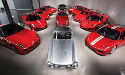 Choáng với bộ sưu tập siêu xe Ferrari hơn 300 tỷ tại Mỹ