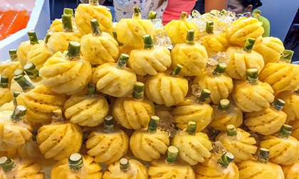 Xuất hiện dứa mini Thái Lan 70 nghìn/kg thơm lừng ngọt lịm xôn xao Sài Gòn