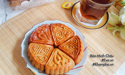 Cách làm bánh nướng nhân đậu xanh cổ truyền cúng rằm tháng 7