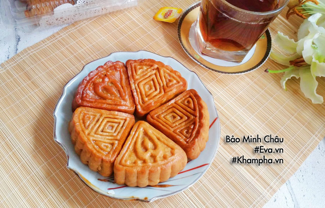 cach lam banh nuong nhan dau xanh co truyen cung ram thang 7 - 8