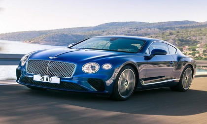 Bentley Continental GT 2018 hoàn toàn mới lộ diện