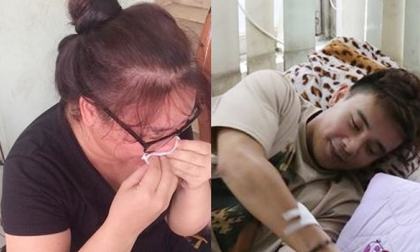 Mẹ Đông Hùng bật khóc trước việc con trai bị chủ nợ hành hung