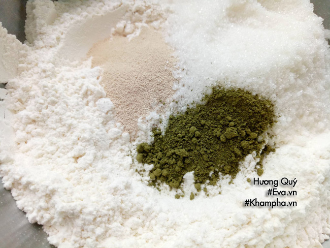 sang nghi le vao bep lam ngay banh bao chay vi tra xanh thom lung mat mat - 1