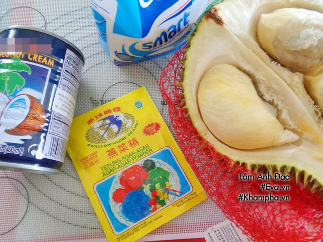 cach lam banh trung thu thach rau cau vi sau rieng an la thich lien - 1